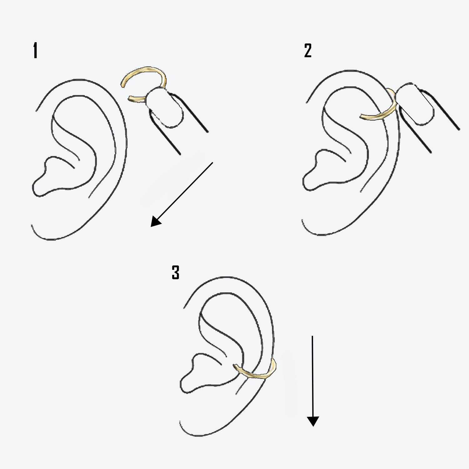 Ear Cuff Piercing Falso Oro 12 piezas Aretes Mujer [TOK1681] - Zapaterias Torreon