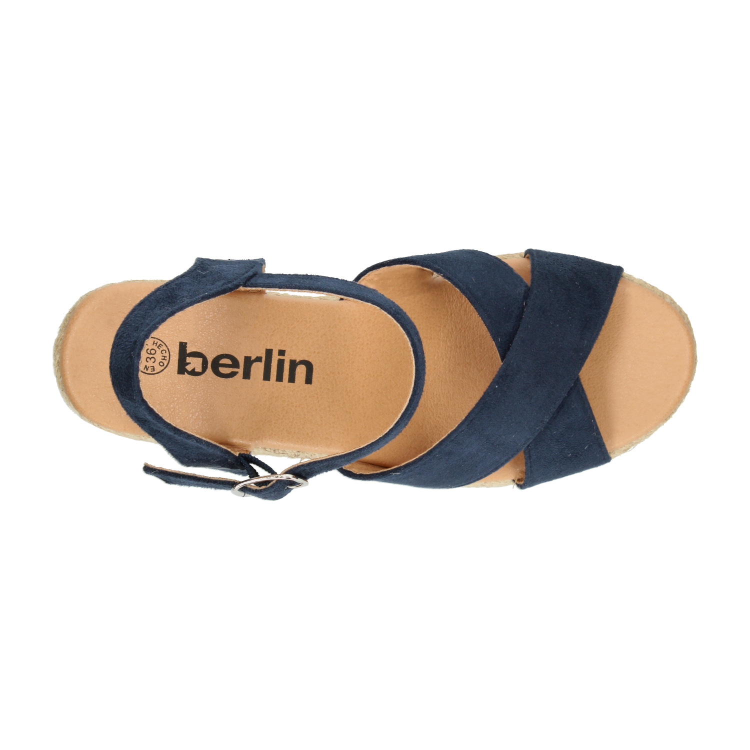 Sandalias Berlin Azul Marino para Mujer [BLI41]