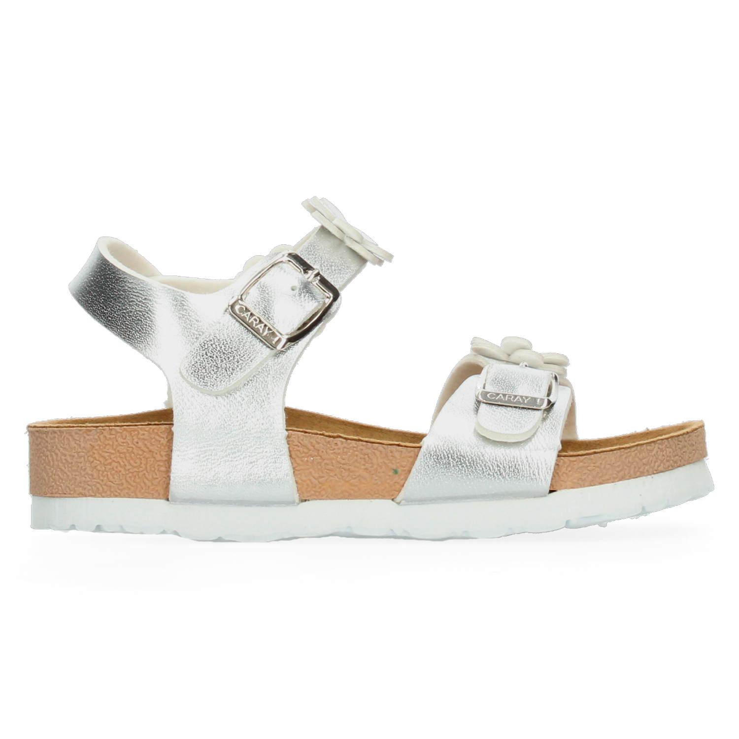 Sandalias Caray Plateado para Niña [CAR375]
