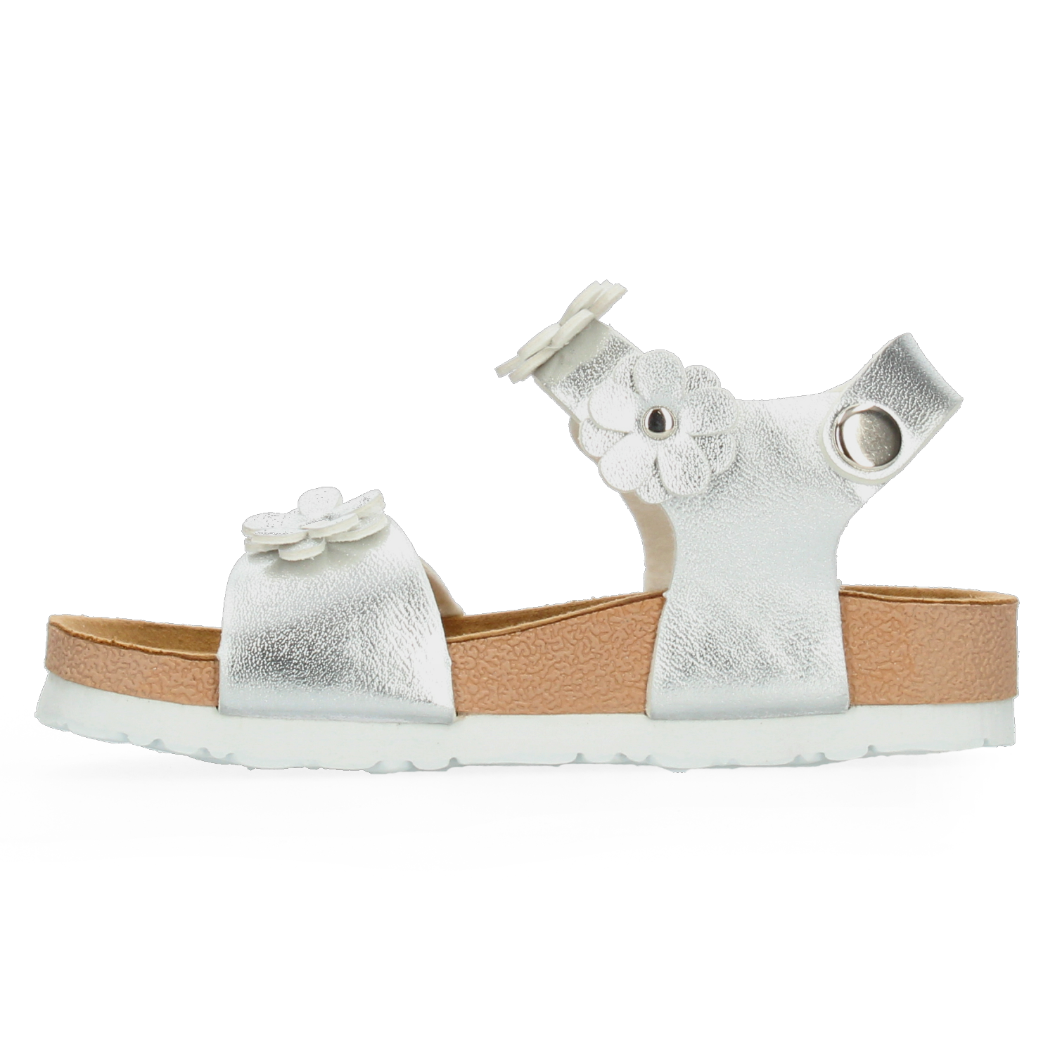 Sandalias Caray Plateado para Niña [CAR375]