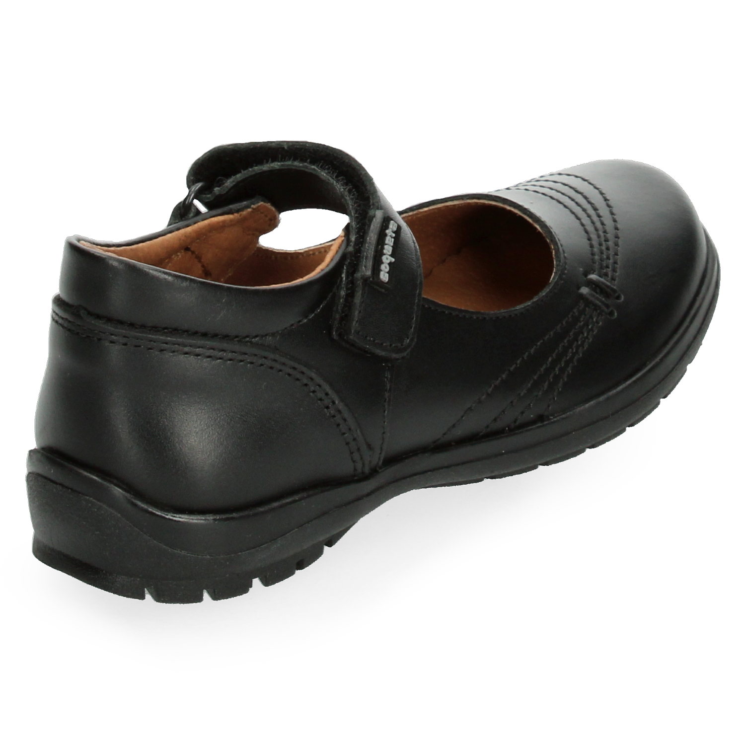 Zapato Escolar Coqueta para Niña 54400-A Negro [CTA680] - Zapaterias Torreon