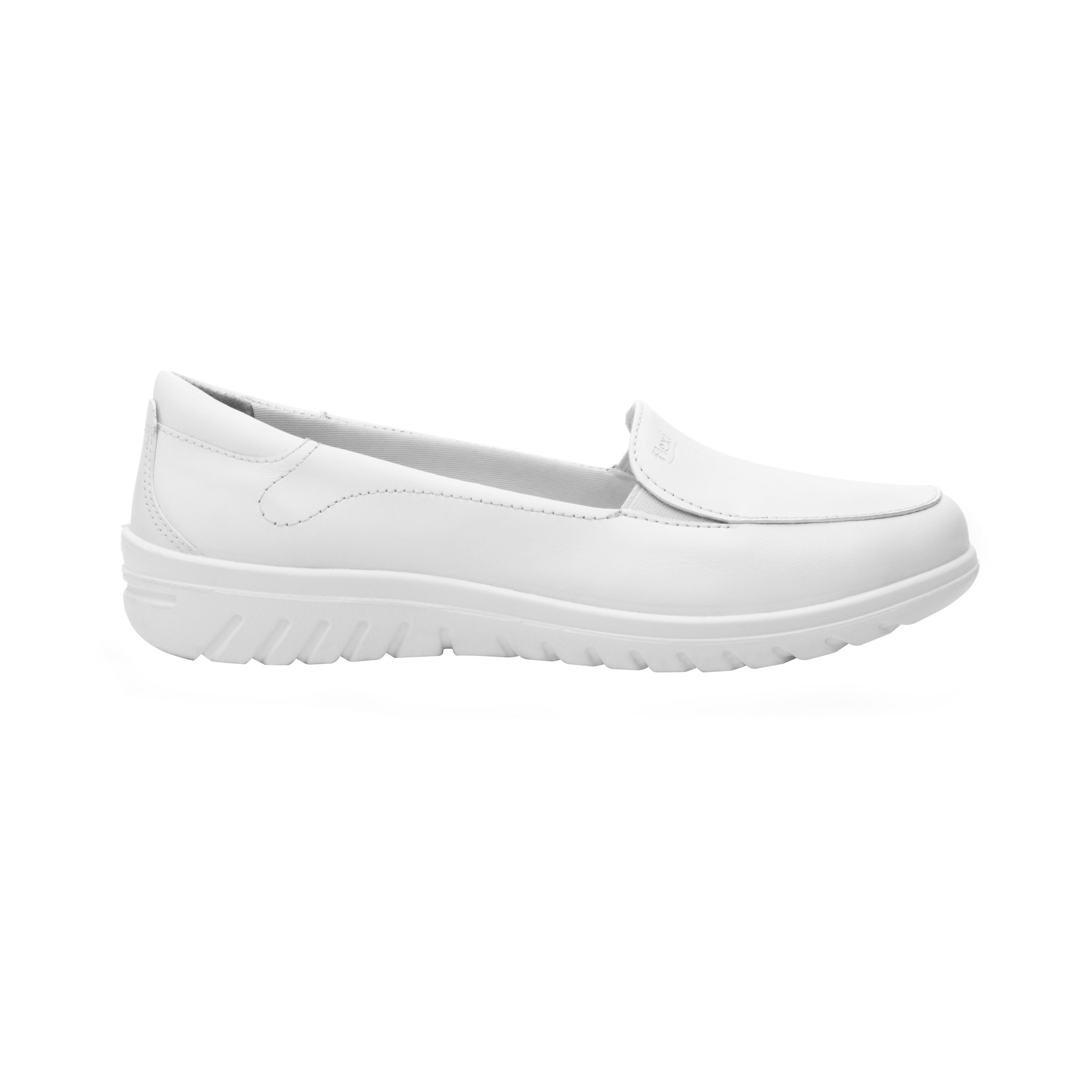 Zapato de Servicio Clinico Flexi Blanco para Mujer [FFF3444]