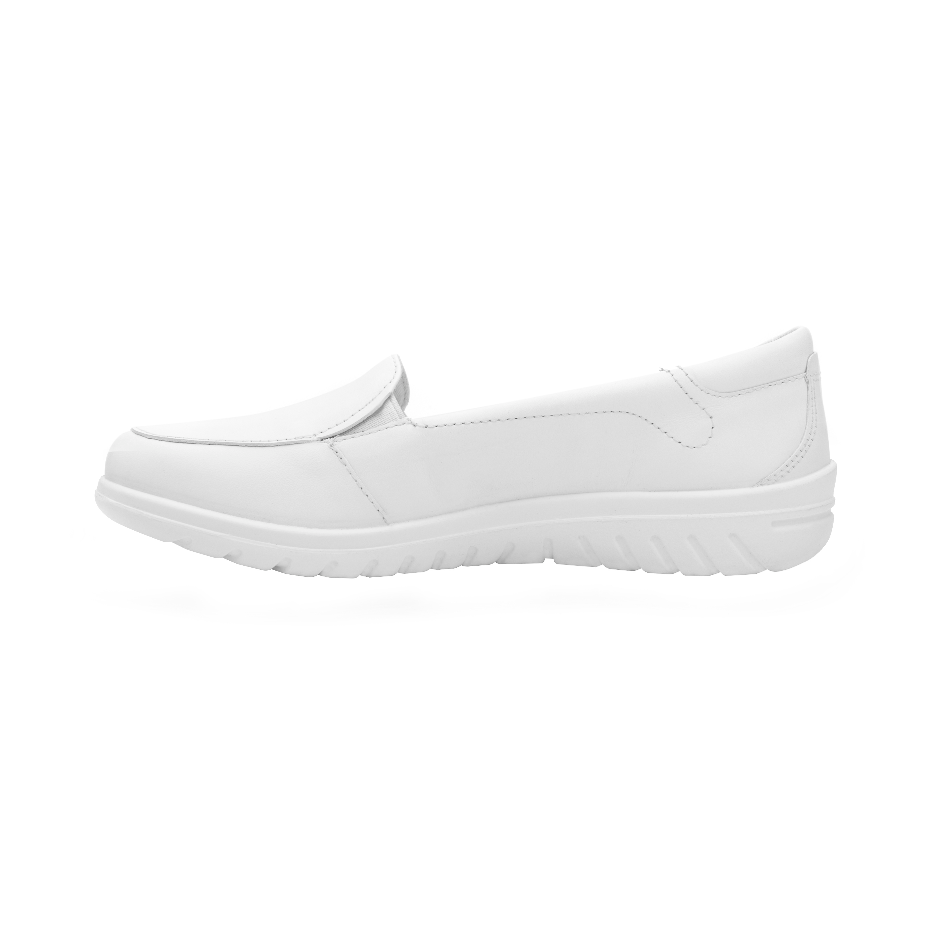 Zapatos clinicos blancos mujer hotsell
