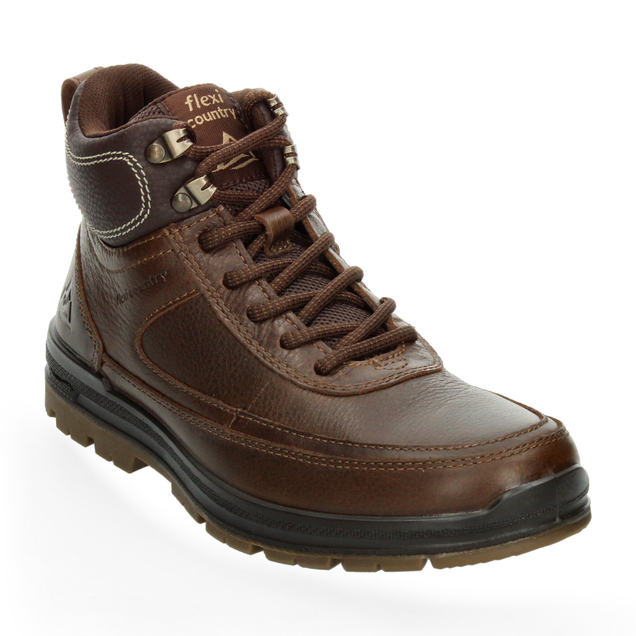Botas Zapatos De Firma Outlet Bota Casual Flexi Chocolate Para