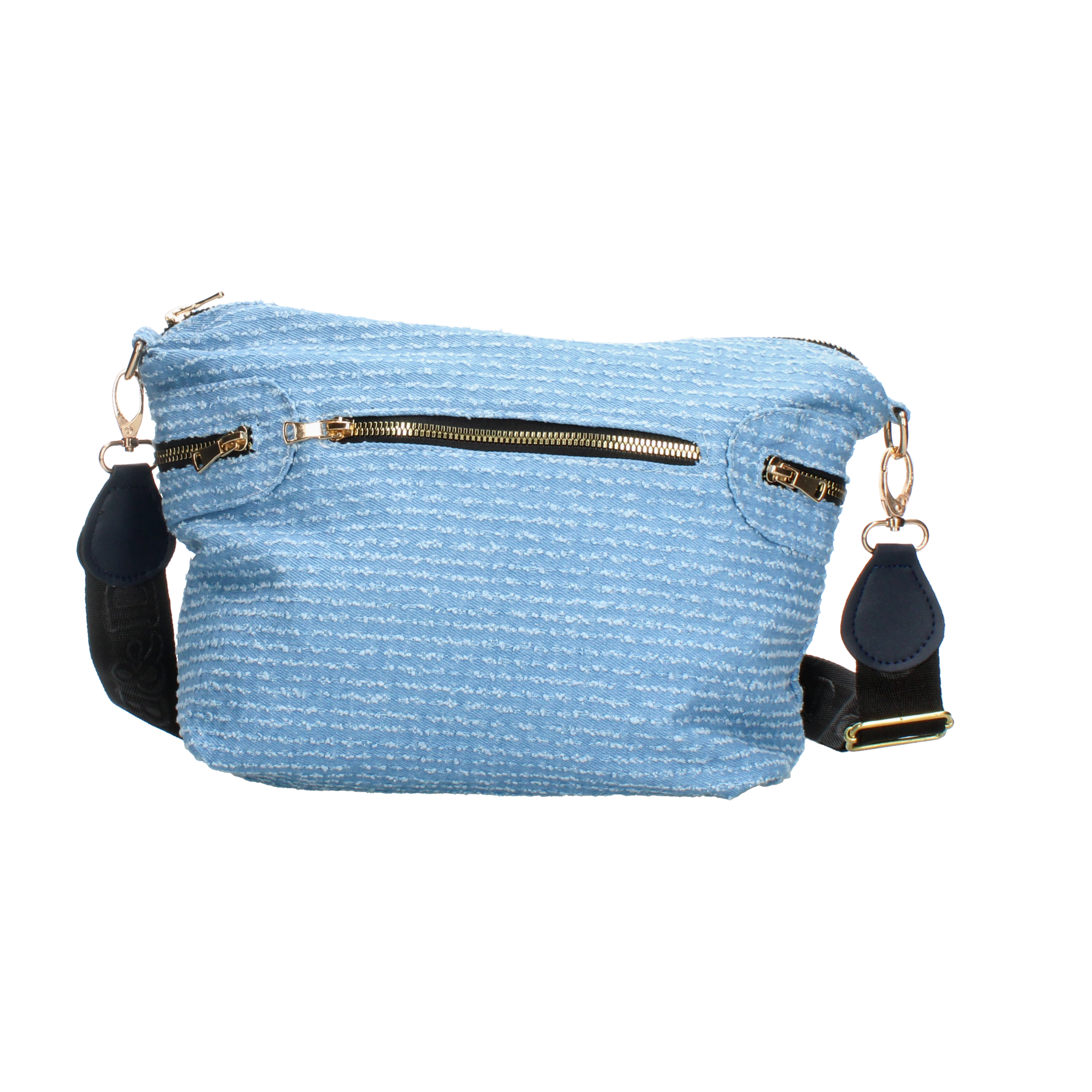 Bolsa Casual Ferretina Azul para Mujer [FTN569]