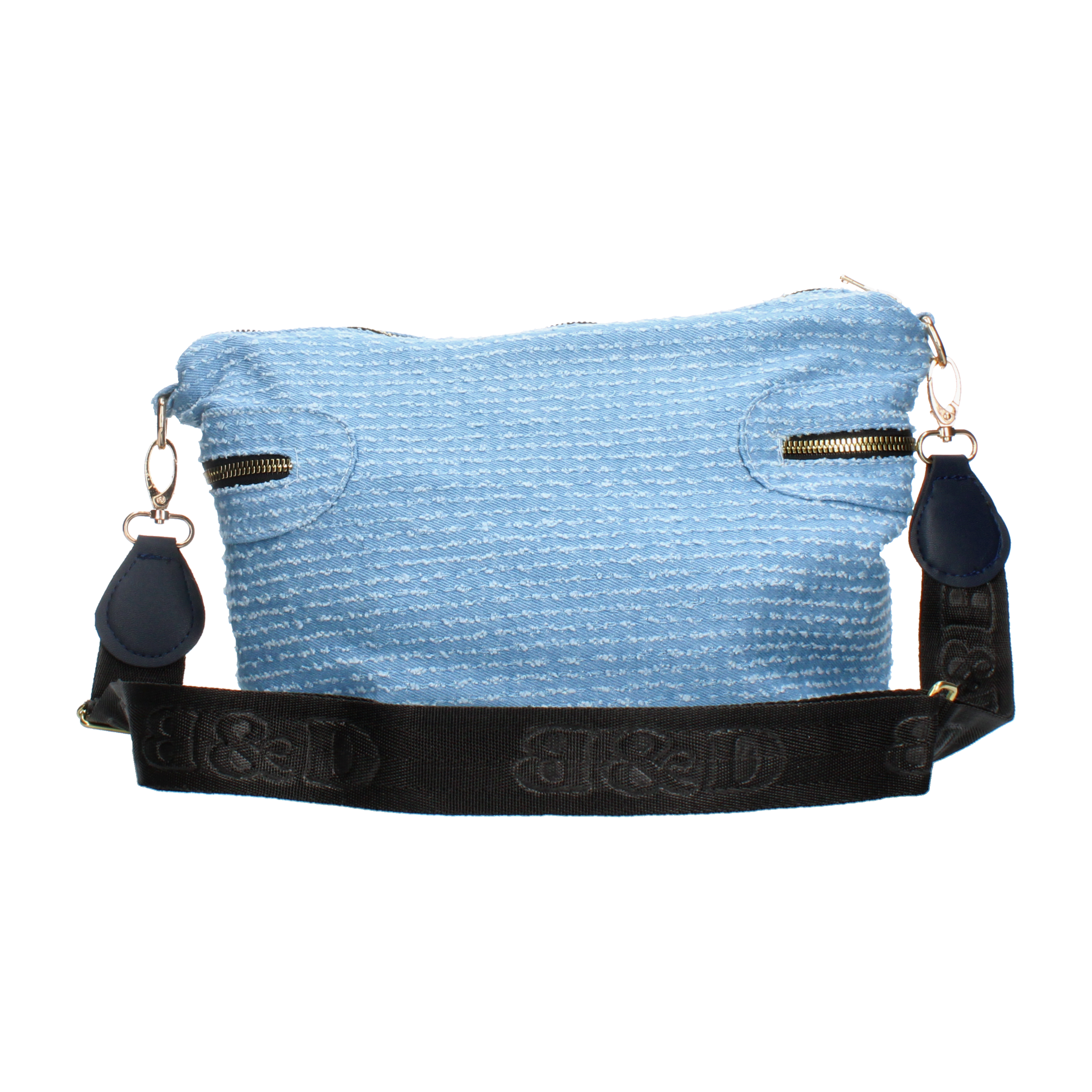 Bolsa Casual Ferretina Azul para Mujer [FTN569]