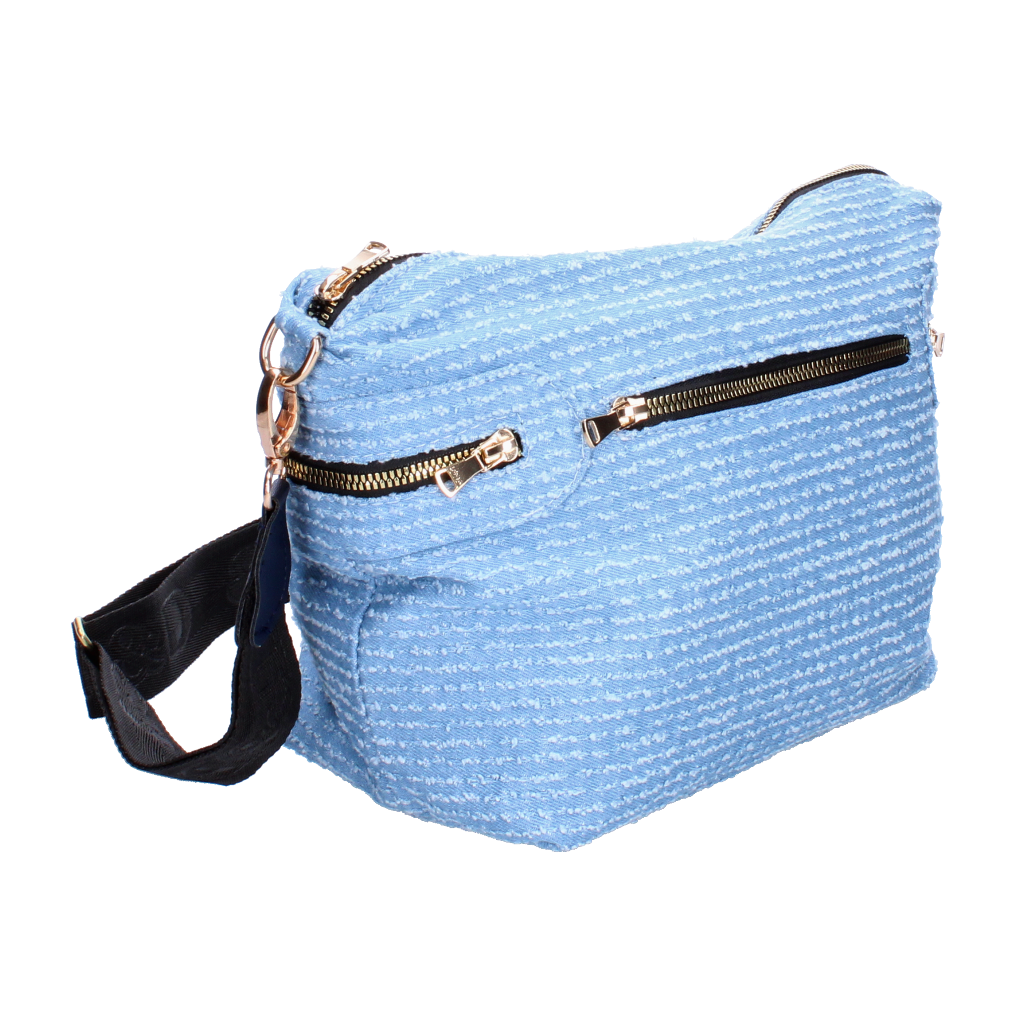 Bolsa Casual Ferretina Azul para Mujer [FTN569]