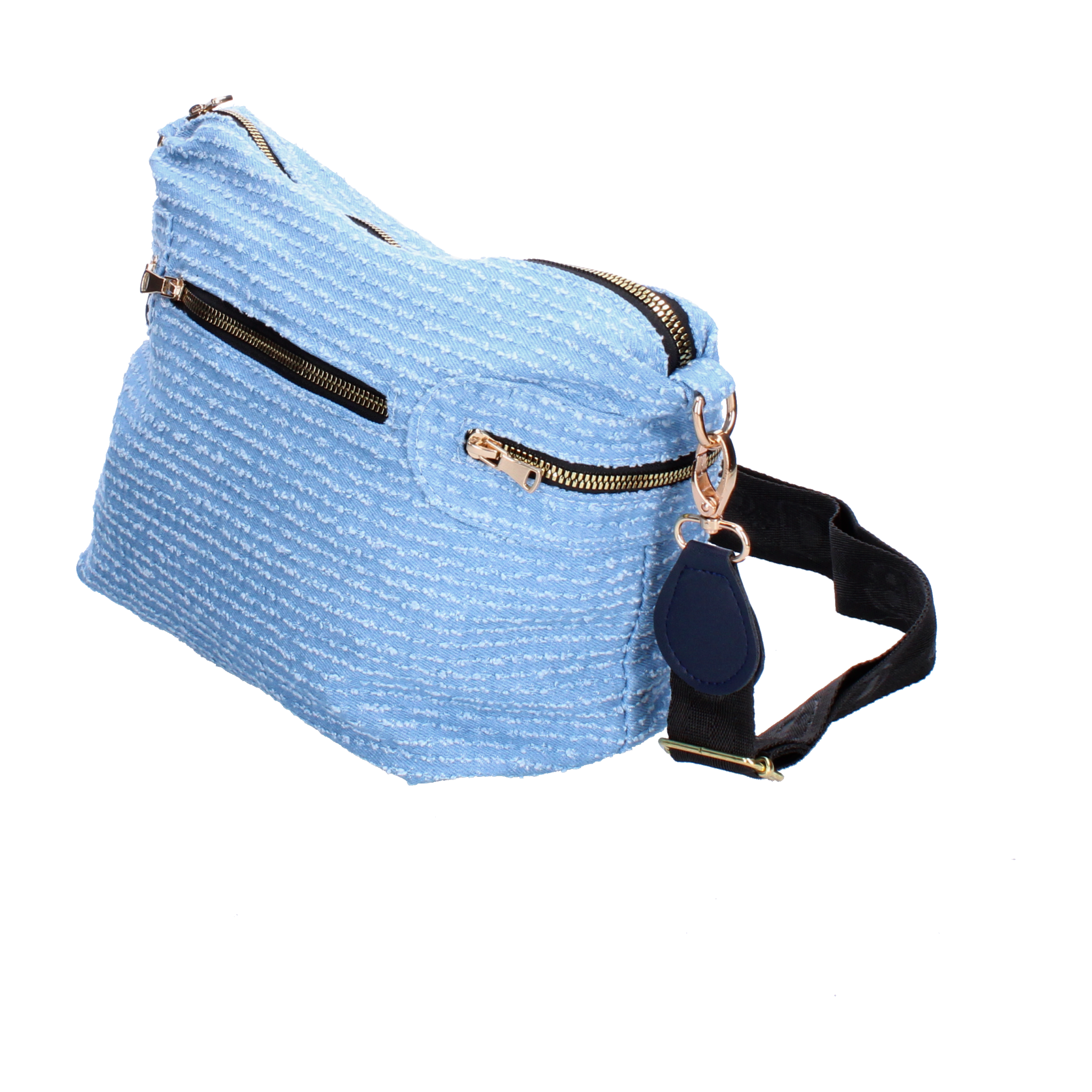 Bolsa Casual Ferretina Azul para Mujer [FTN569]