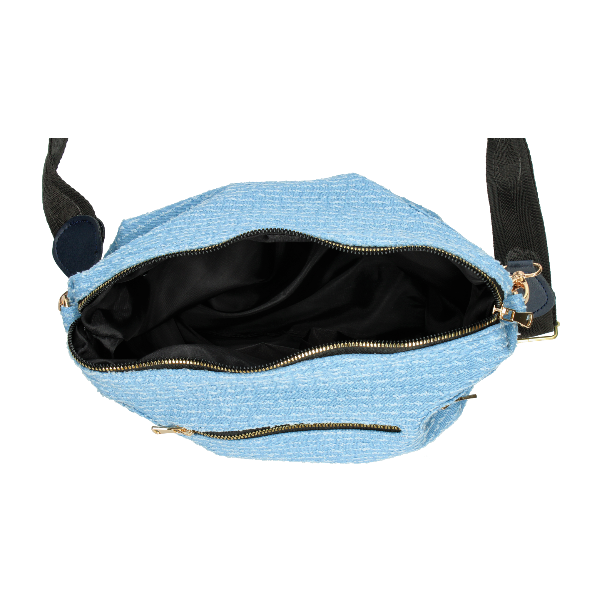 Bolsa Casual Ferretina Azul para Mujer [FTN569]