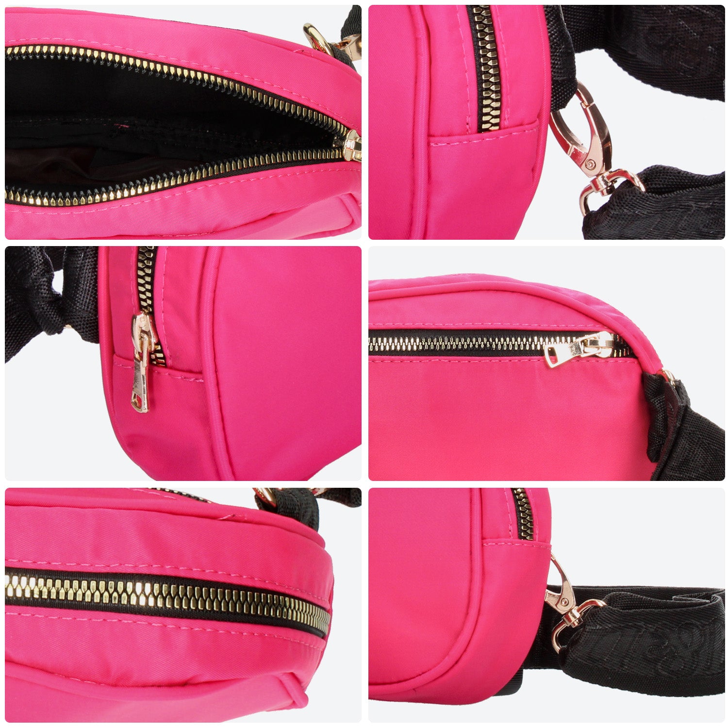 Bolsa Casual Ferretina Fucsia para Mujer [FTN575]