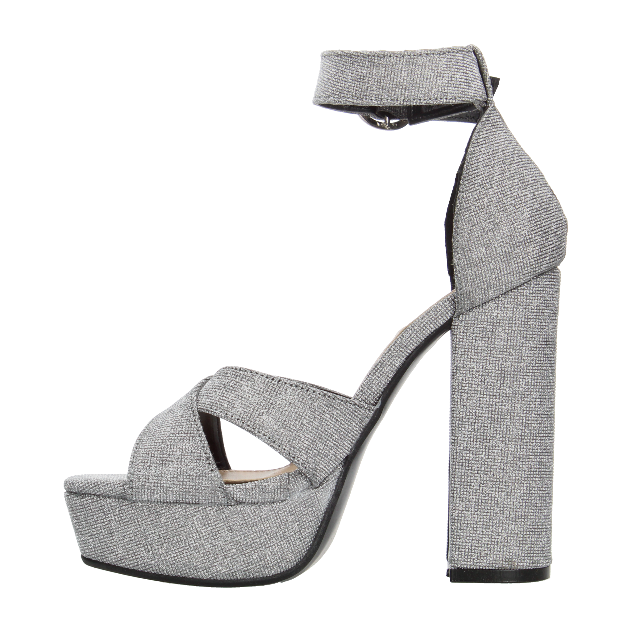 Sandalias Manila Plateado para Mujer [MLA391]