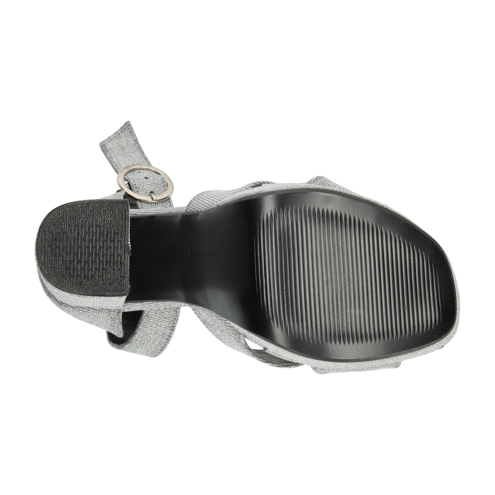 Sandalias Manila Plateado para Mujer [MLA391]