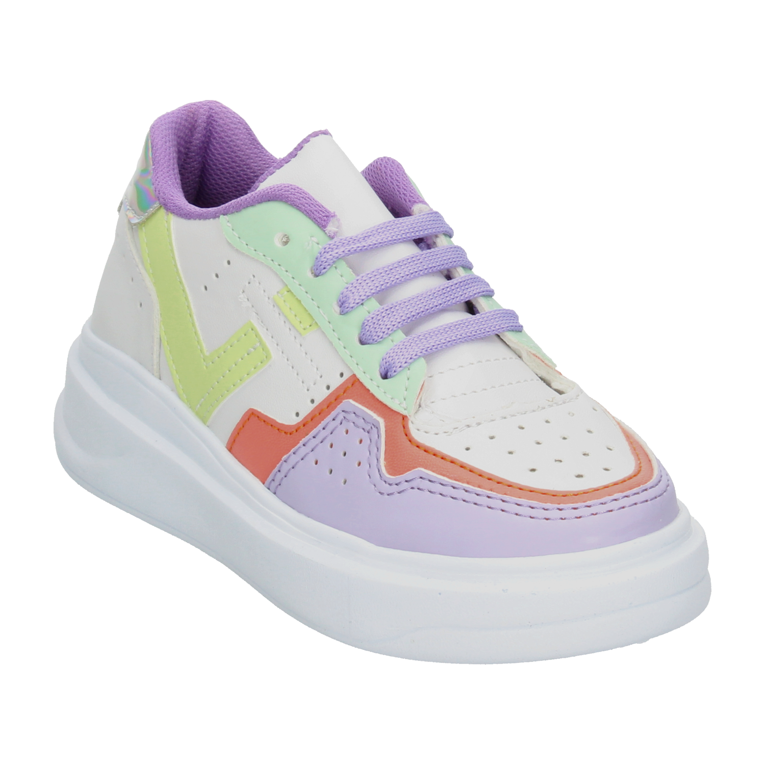 Tenis Minipapos Blanco para Niña [MNP283]