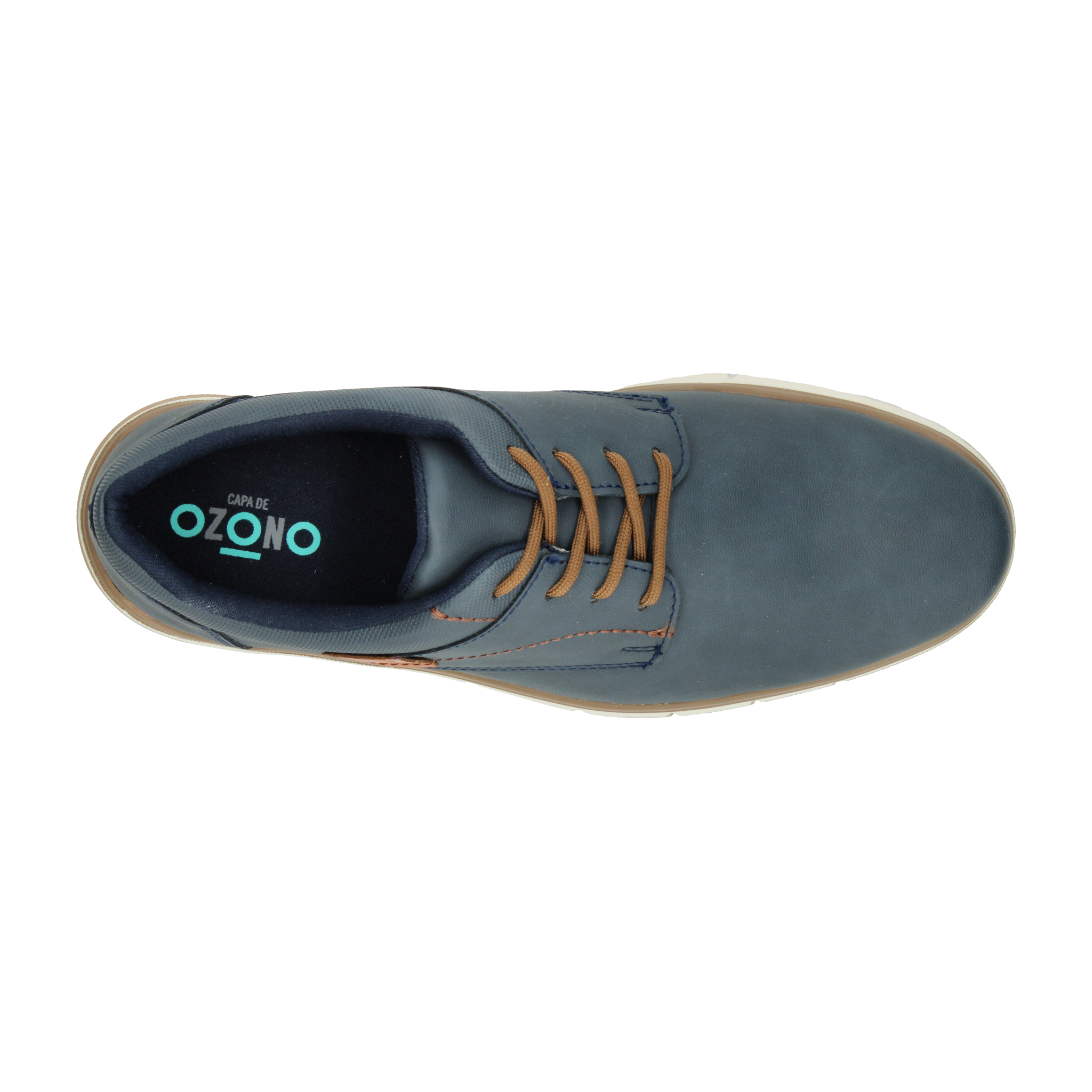 Zapato Casual Ozono Azul Marino para Hombre [OZO2912] - Zapaterias Torreon