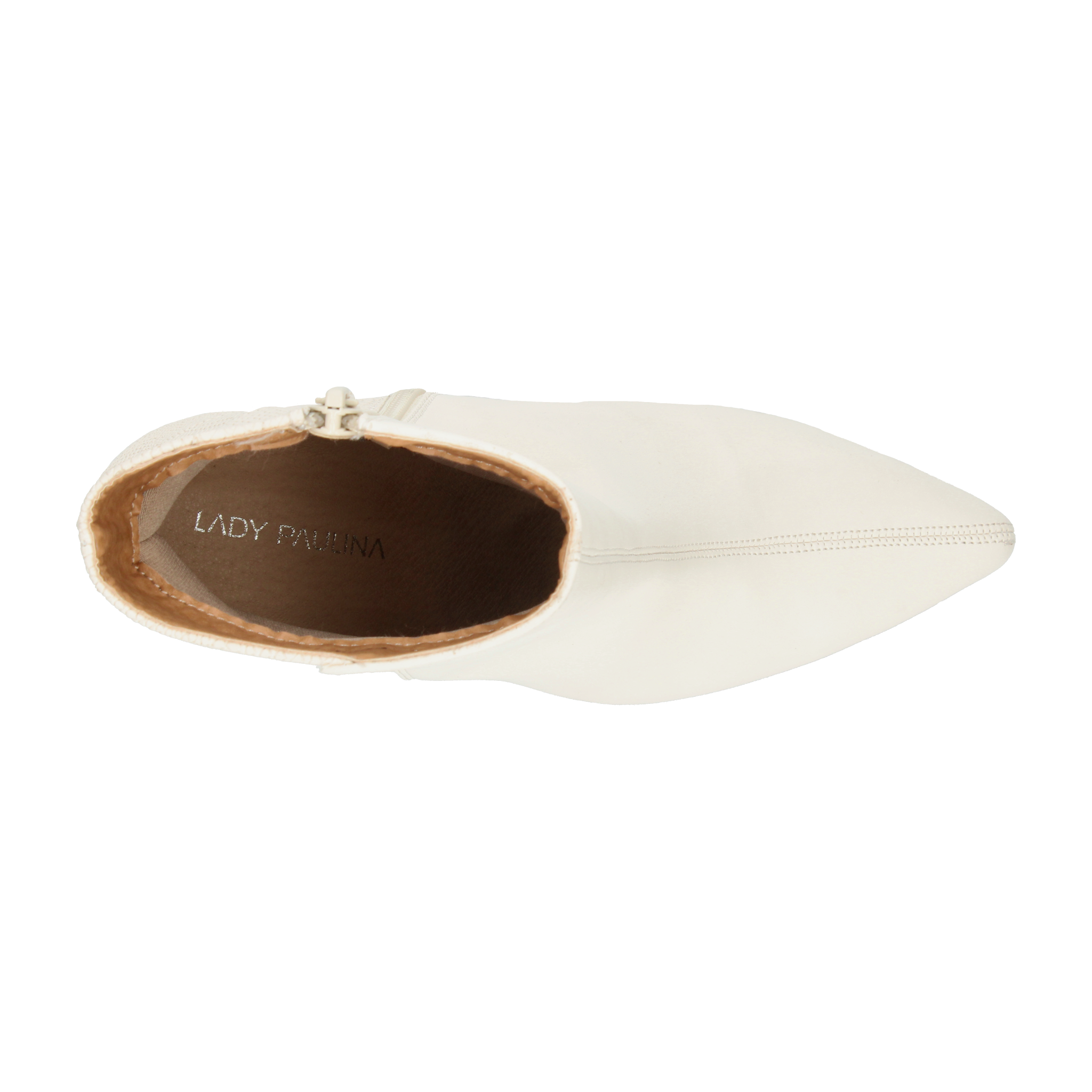 Botín Paulina Latte para Mujer [PAU973] - Zapaterias Torreon