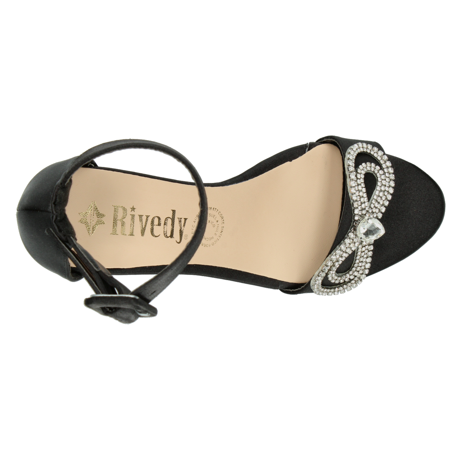 Sandalias Rivedy Negro para Mujer [RVE43]