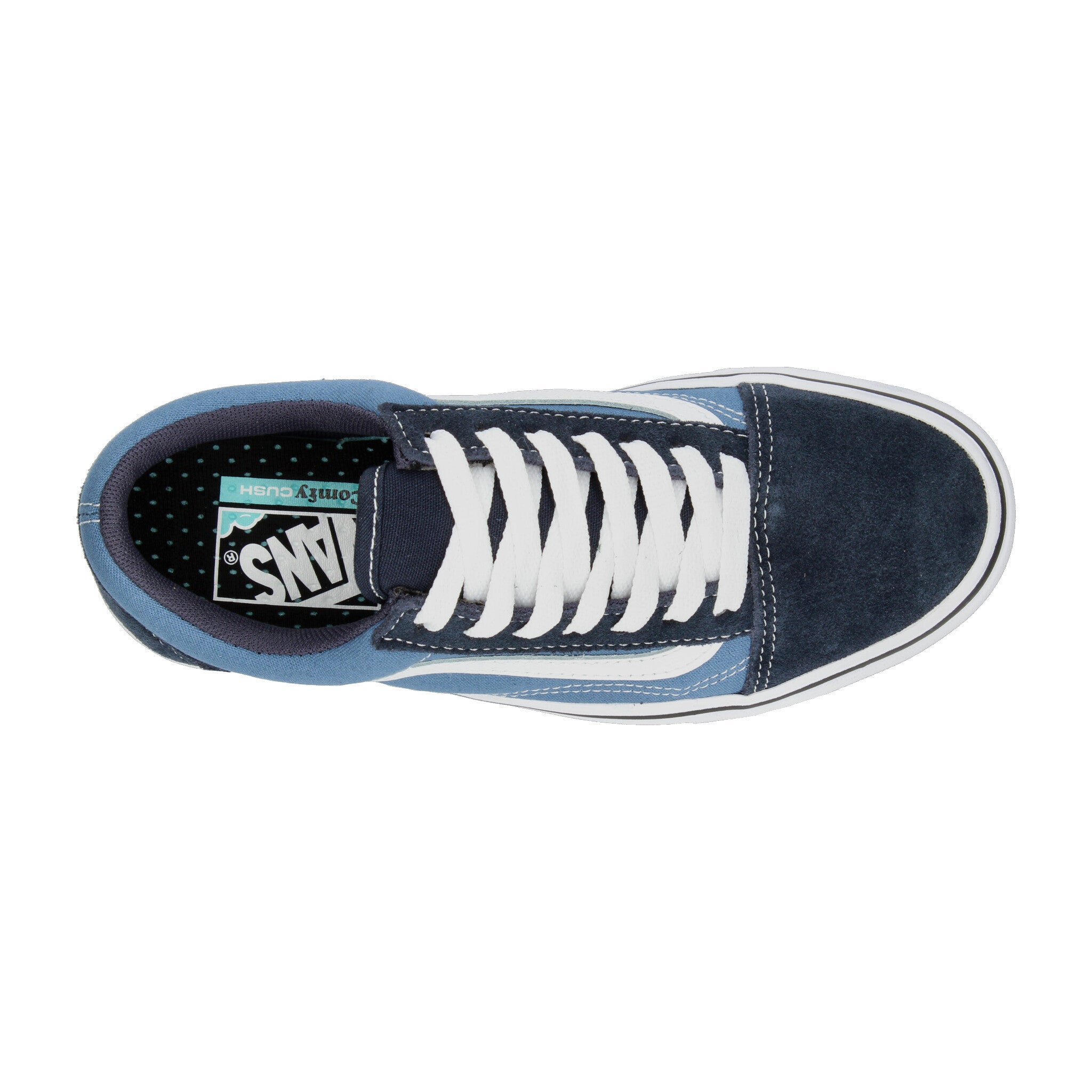 Tenis Vans Omfycush Old Skool Azul para Mujer [VAN1443]