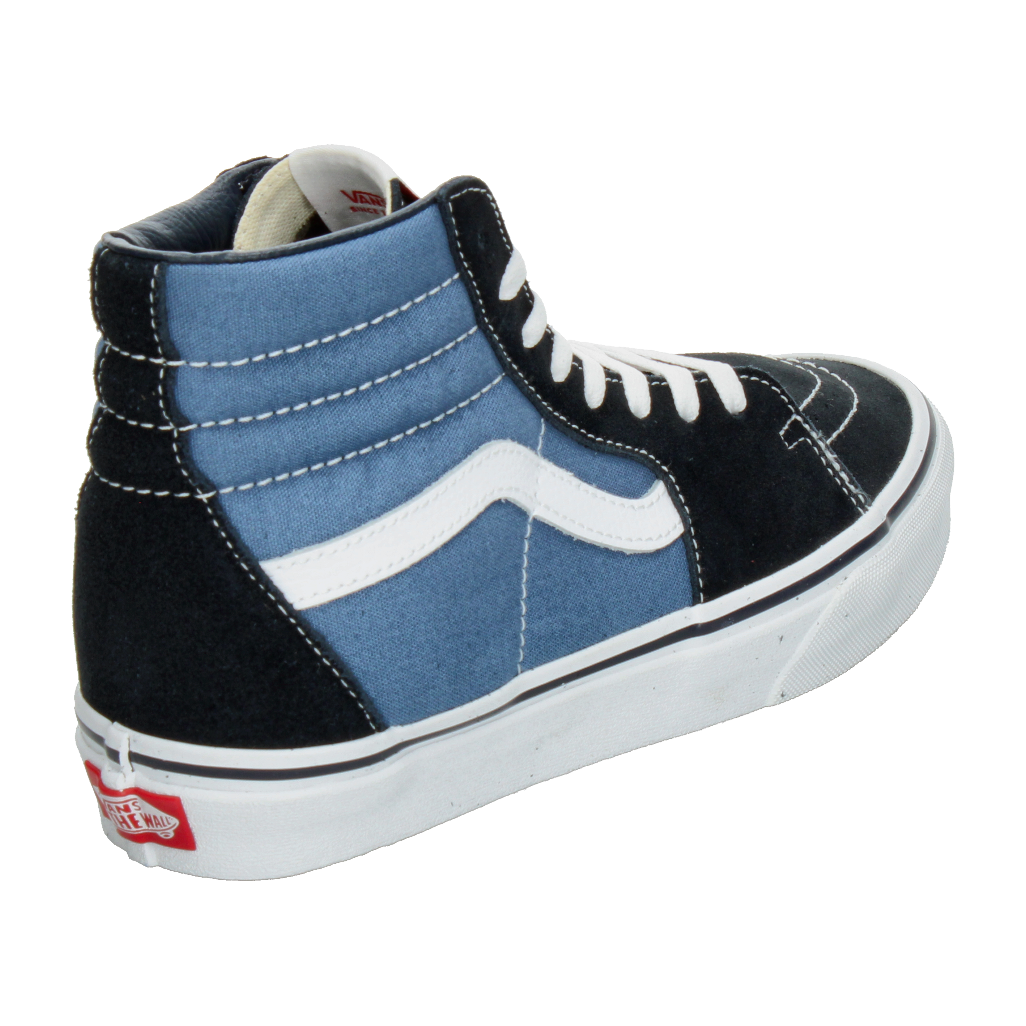 Tenis vans azul sales con cafe precio